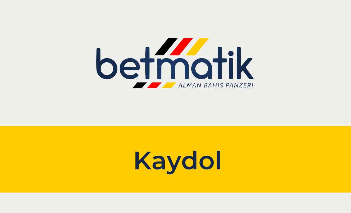 Betmatik Kaydol